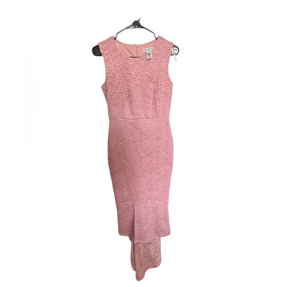 Alexa B. Nites Pink Sparkle mermaid dress                  Size 4 petite